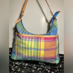 RARE Vintage Y2K Lauren Ralph Lauren Purse / Hand Bag (Multicolor)